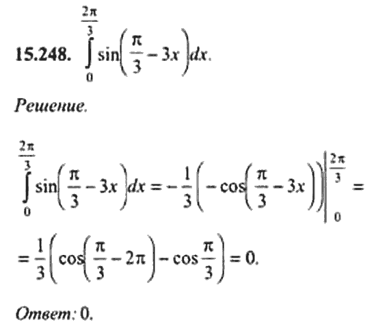Страница (упражнение) 15_248 рабочей тетради. Ответ на вопрос упражнения 15_248 ГДЗ сборник задач по математике для поступающих в ВУЗы 11 класс Сканави