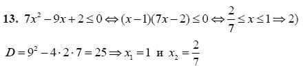 Страница (упражнение) 13 учебника. Ответ на вопрос упражнения 13 ГДЗ решебник - синий учебник по алгебре 9 класс Мордкович, Мишустина, Тульчинская