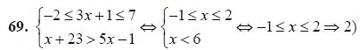 Страница (упражнение) 69 учебника. Ответ на вопрос упражнения 69 ГДЗ решебник - синий учебник по алгебре 9 класс Мордкович, Мишустина, Тульчинская
