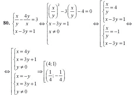 Страница (упражнение) 80 учебника. Ответ на вопрос упражнения 80 ГДЗ решебник - синий учебник по алгебре 9 класс Мордкович, Мишустина, Тульчинская