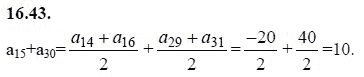 Страница (упражнение) 16.43 учебника. Ответ на вопрос упражнения 16.43 ГДЗ решебник - синий учебник по алгебре 9 класс Мордкович, Мишустина, Тульчинская