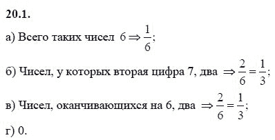 Страница (упражнение) 20.1 учебника. Ответ на вопрос упражнения 20.1 ГДЗ решебник - синий учебник по алгебре 9 класс Мордкович, Мишустина, Тульчинская