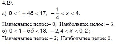 Страница (упражнение) 4.19 учебника. Ответ на вопрос упражнения 4.19 ГДЗ решебник - синий учебник по алгебре 9 класс Мордкович, Мишустина, Тульчинская