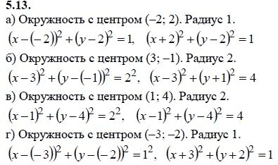 Страница (упражнение) 5.13 учебника. Ответ на вопрос упражнения 5.13 ГДЗ решебник - синий учебник по алгебре 9 класс Мордкович, Мишустина, Тульчинская