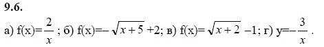 Страница (упражнение) 9.6 учебника. Ответ на вопрос упражнения 9.6 ГДЗ решебник - синий учебник по алгебре 9 класс Мордкович, Мишустина, Тульчинская