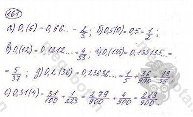 Страница (упражнение) 161 учебника. Ответ на вопрос упражнения 161 ГДЗ решебник по алгебре 9 класс Дорофеев