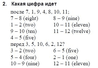 Страница (упражнение) 2 учебника. Ответ на вопрос упражнения 2 ГДЗ решебник и рабочая тетрадь по английскому языку 3 класс Верещагина, Притыкина