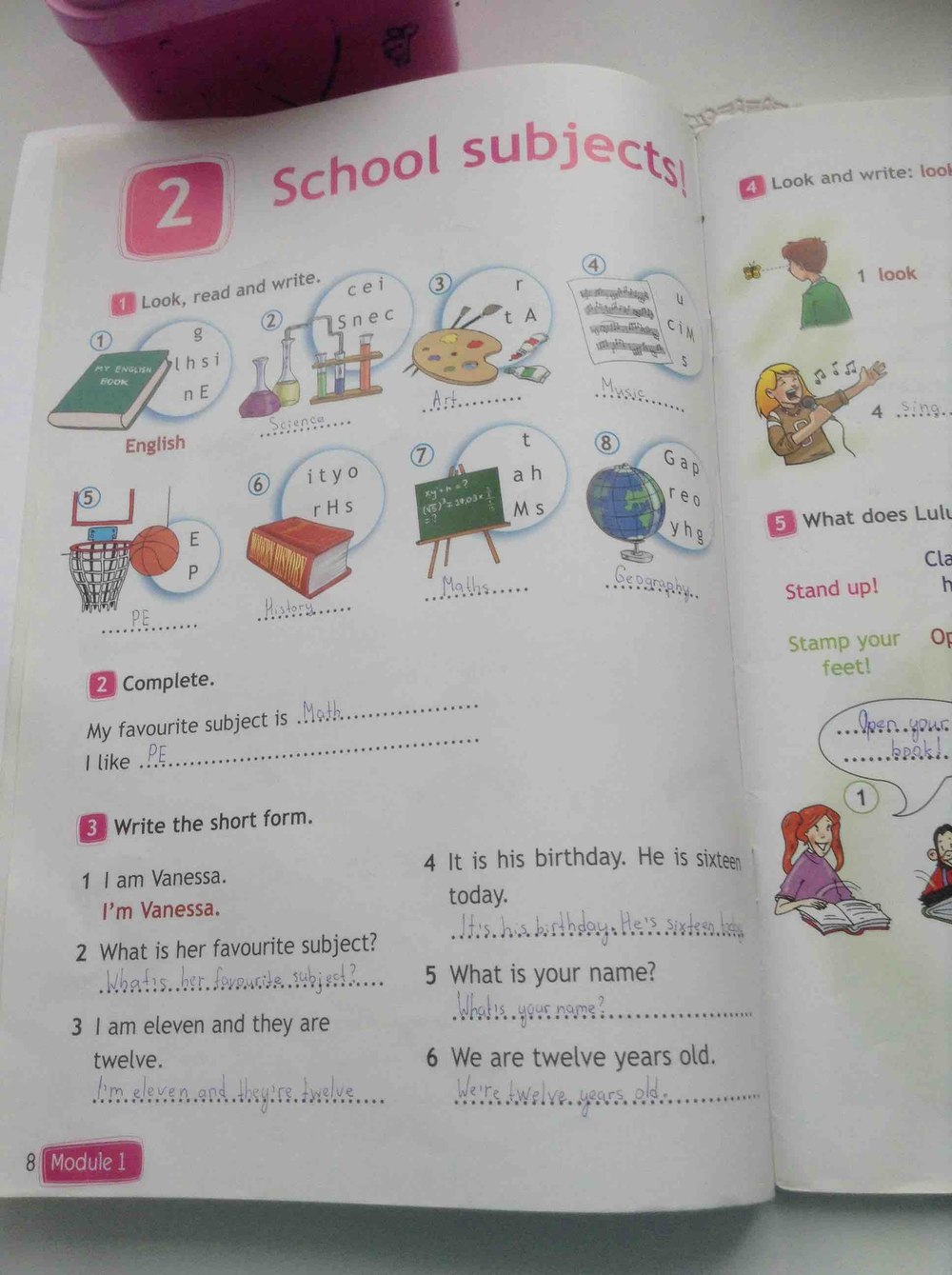 Английский язык 3 класс страница 38 39