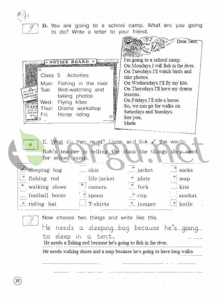 Страница (упражнение) 38 рабочей тетради. Страница 38 ГДЗ рабочая тетрадь по английскому языку Forward Activity Book 4 класс Вербицкая, Эббс, Брайен, Уорелл, Энн, Уорд, Энн