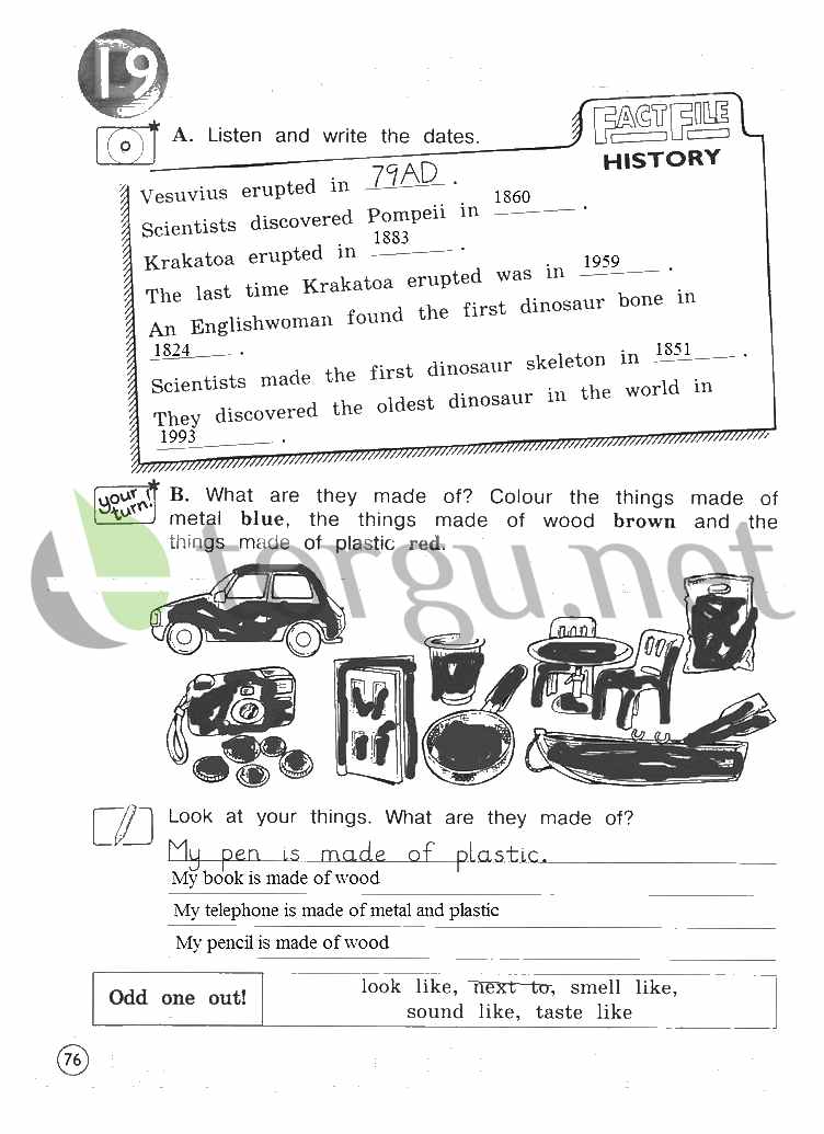 Страница (упражнение) 76 рабочей тетради. Страница 76 ГДЗ рабочая тетрадь по английскому языку Forward Activity Book 4 класс Вербицкая, Эббс, Брайен, Уорелл, Энн, Уорд, Энн