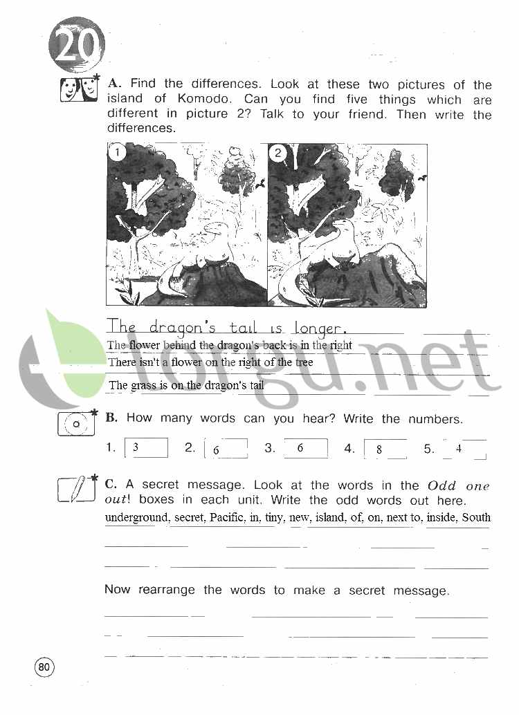 Страница (упражнение) 80 рабочей тетради. Страница 80 ГДЗ рабочая тетрадь по английскому языку Forward Activity Book 4 класс Вербицкая, Эббс, Брайен, Уорелл, Энн, Уорд, Энн