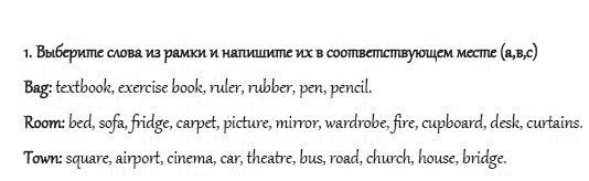 Страница (упражнение) 1 учебника. Ответ на вопрос упражнения 1 ГДЗ решебник и рабочая тетрадь по английскому языку 4 класс Верещагина, Афанасьева