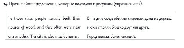 Страница (упражнение) 14 учебника. Ответ на вопрос упражнения 14 ГДЗ решебник и рабочая тетрадь по английскому языку 4 класс Верещагина, Афанасьева