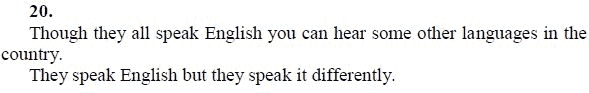 Страница (упражнение) 20 учебника. Ответ на вопрос упражнения 20 ГДЗ решебник по английскому языку 