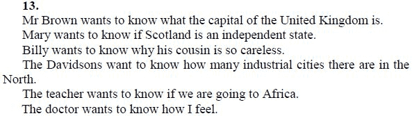 Страница (упражнение) 13 учебника. Ответ на вопрос упражнения 13 ГДЗ решебник по английскому языку 