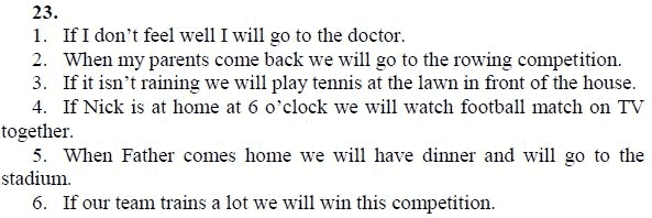 Страница (упражнение) 23 учебника. Ответ на вопрос упражнения 23 ГДЗ решебник по английскому языку 