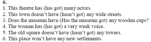Страница (упражнение) 6 учебника. Ответ на вопрос упражнения 6 ГДЗ решебник по английскому языку 