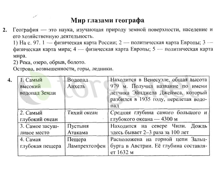 Страница (упражнение) Мир глазами географа рабочей тетради. Страница Мир глазами географа ГДЗ рабочая тетрадь по окружающему миру 4 класс Плешаков, Крючкова