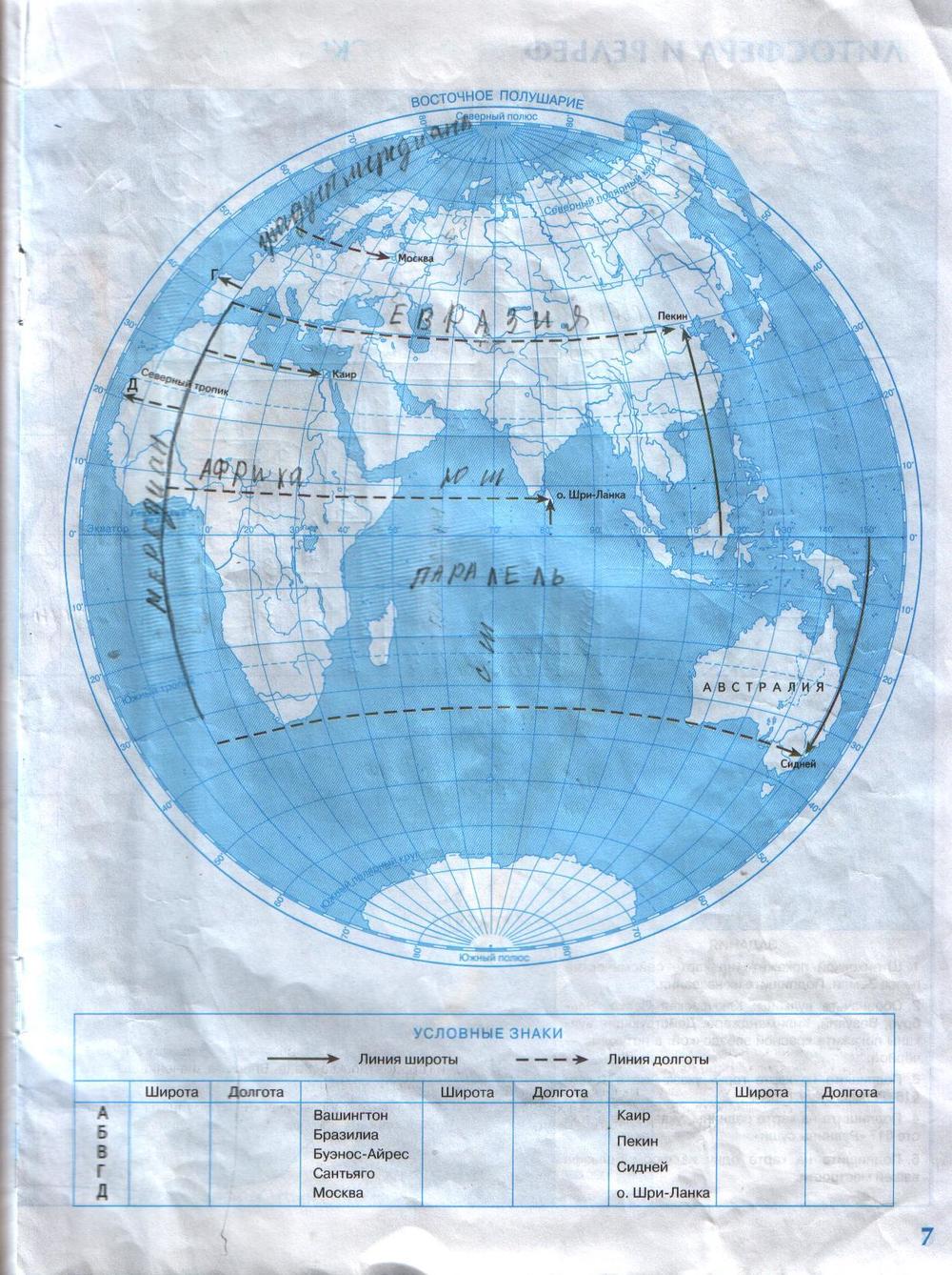 Контурная карта по географии 6 класс фото дрофа