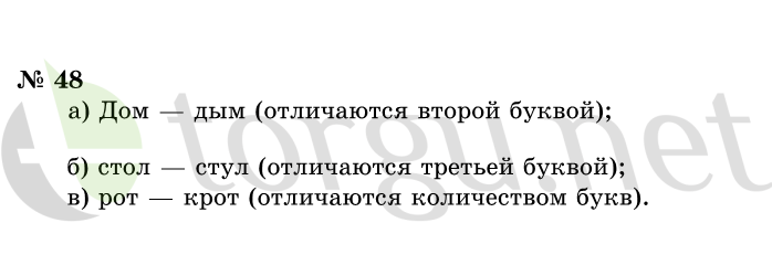 Страница (упражнение) 45 учебника. Ответ на вопрос упражнения 45 ГДЗ решебник по информатике 1 класс Горячев, Горина, Волкова