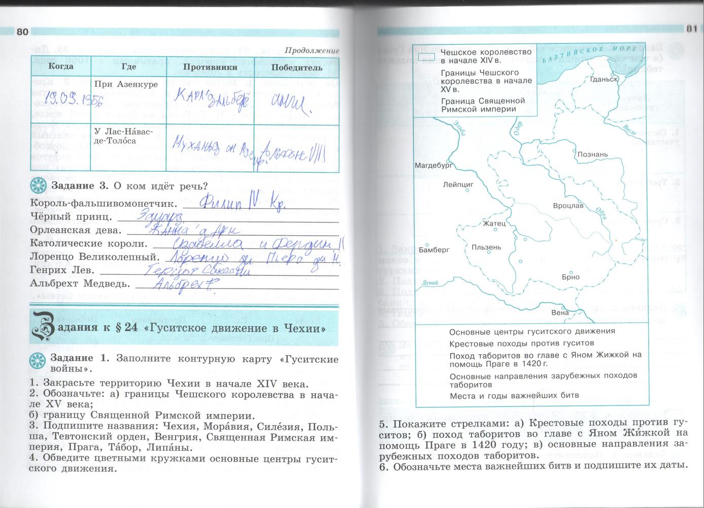 Страница (упражнение) 80-81 рабочей тетради. Страница 80-81 ГДЗ рабочая тетрадь по истории 6 класс Крючкова