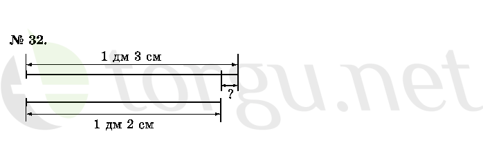 Страница (упражнение) 32 учебника. Ответ на вопрос упражнения 32 ГДЗ решебник по математике 2 класс Истомина