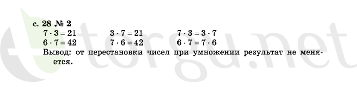 Страница (упражнение) 28 учебника. Страница 28 ГДЗ решебник по математике 2 класс Рудницкая, Юдачёва