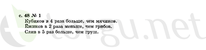 Страница (упражнение) 48 учебника. Страница 48 ГДЗ решебник по математике 2 класс Рудницкая, Юдачёва