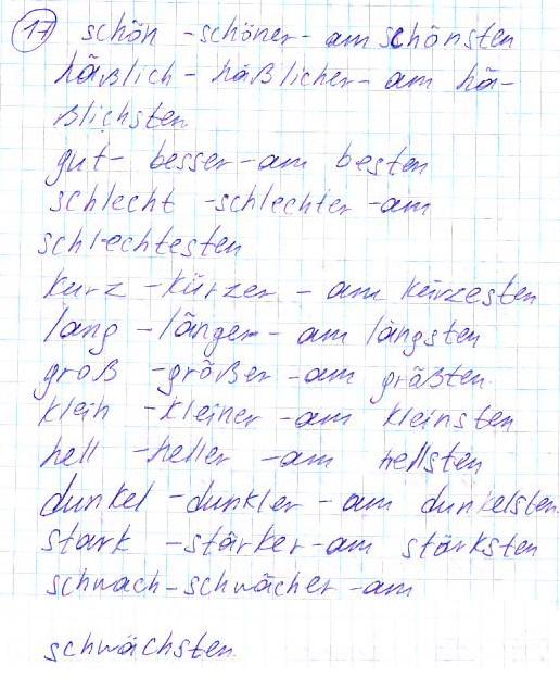 Страница (упражнение) 17 учебника. Страница 17 ГДЗ решебник по немецкому языку 6 класс Бим, Садомова, Санникова