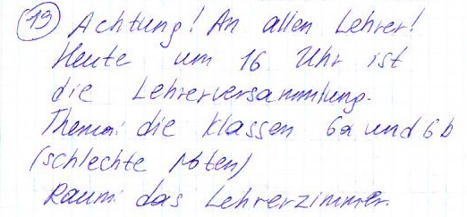 Страница (упражнение) 19 учебника. Страница 19 ГДЗ решебник по немецкому языку 6 класс Бим, Садомова, Санникова