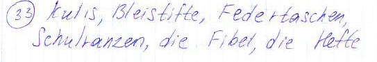 Страница (упражнение) 33 учебника. Страница 33 ГДЗ решебник по немецкому языку 6 класс Бим, Садомова, Санникова
