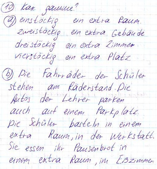 Страница (упражнение) 10 учебника. Страница 10 ГДЗ решебник по немецкому языку 6 класс Бим, Садомова, Санникова