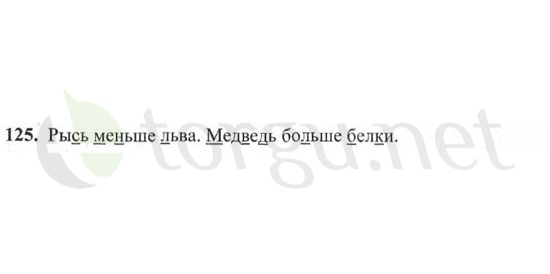 Страница (упражнение) 125 рабочей тетради. Страница 125 ГДЗ рабочая тетрадь по русскому языку 2 класс Канакина