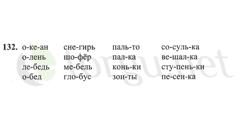 Страница (упражнение) 132 рабочей тетради. Страница 132 ГДЗ рабочая тетрадь по русскому языку 2 класс Канакина