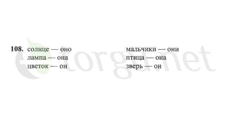 Страница (упражнение) 108 рабочей тетради. Страница 108 ГДЗ рабочая тетрадь по русскому языку 2 класс Канакина