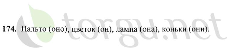 Страница (упражнение) 174 учебника. Ответ на вопрос упражнения 174 ГДЗ решебник по русскому языку 2 класс Канакина, Горецкий