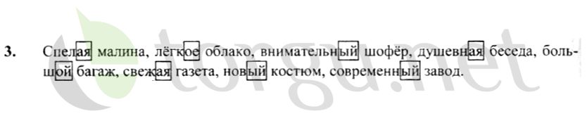 Страница (упражнение) 3 рабочей тетради. Страница 3 ГДЗ рабочая тетрадь по русскому языку 4 класс Канакина