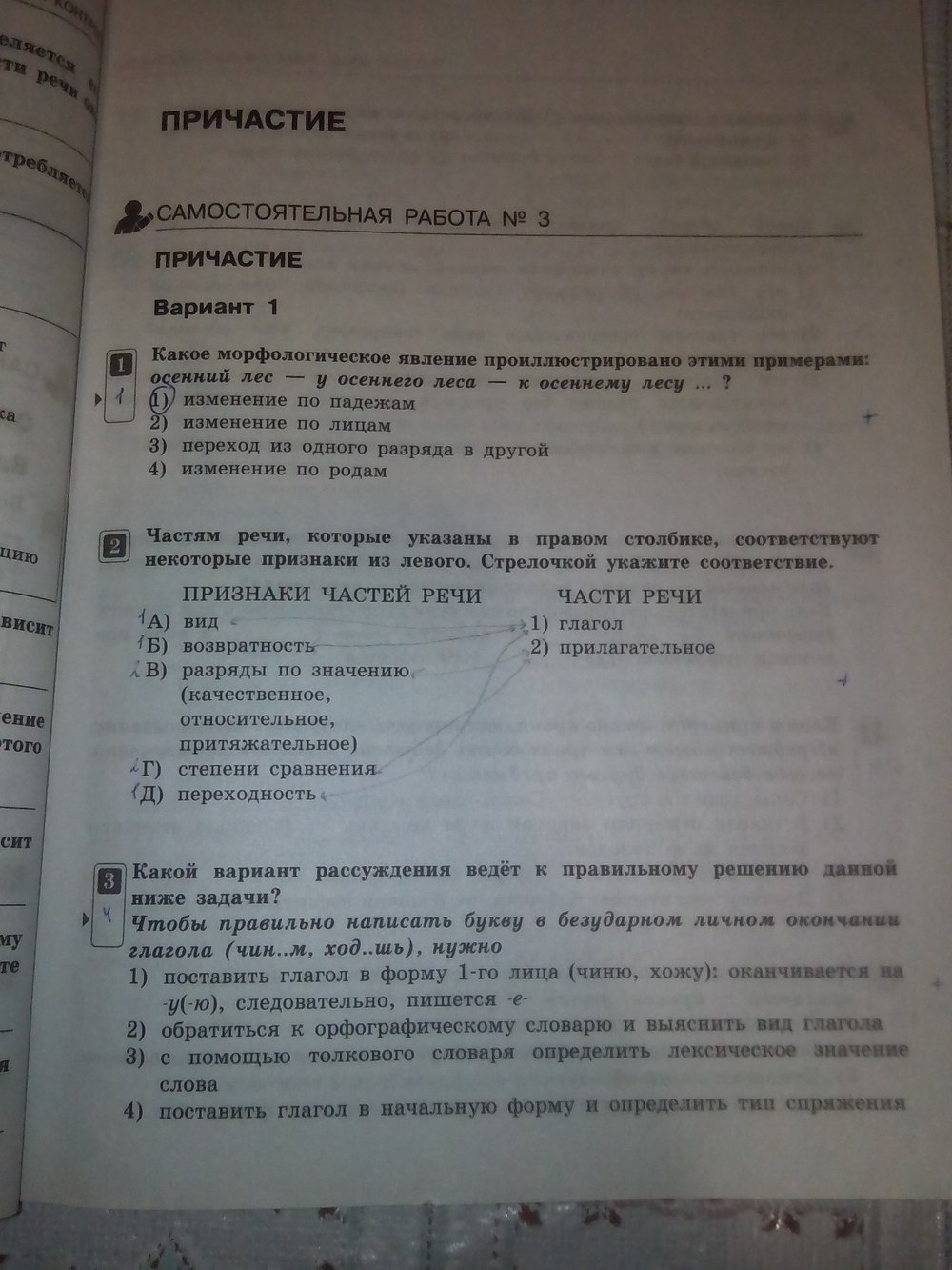 Страница (упражнение) 23 рабочей тетради. Страница 23 ГДЗ рабочая тетрадь по русскому языку 7 класс Александров