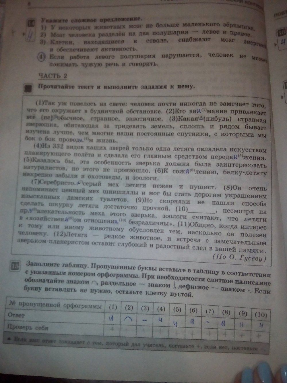 Страница (упражнение) 8 рабочей тетради. Страница 8 ГДЗ рабочая тетрадь по русскому языку 7 класс Александров